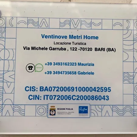 Ventinove Metri Monovano Zona Stazione * Bari